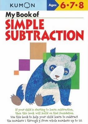 My Book Of Simple Subtraction -  Kumon