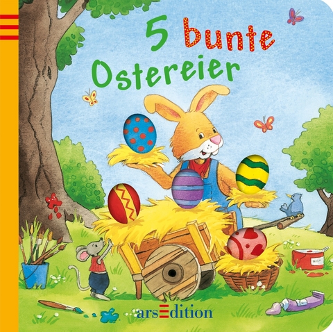 5 bunte Ostereier - Sabine Cuno