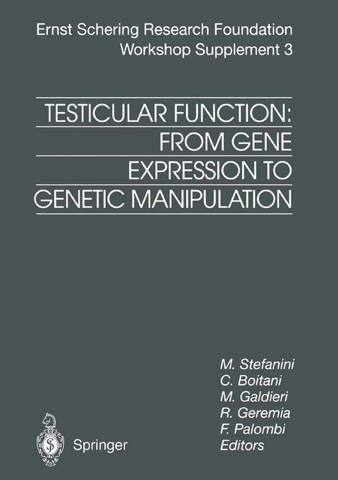 Testicular Function: From Gene Expression to Genetic Manipulation - 