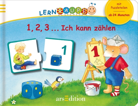 Meine erste Lernraupe - 1, 2, 3 ... Ich kann zählen