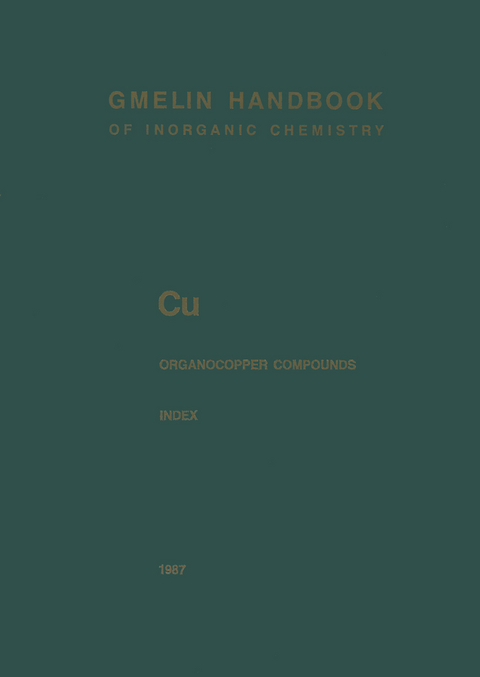 Cu Organocopper Compounds