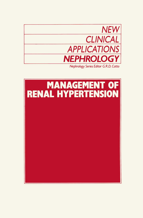 Management of Renal Hypertension - 