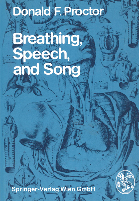 Breathing, Speech, and Song - D.F. Proctor