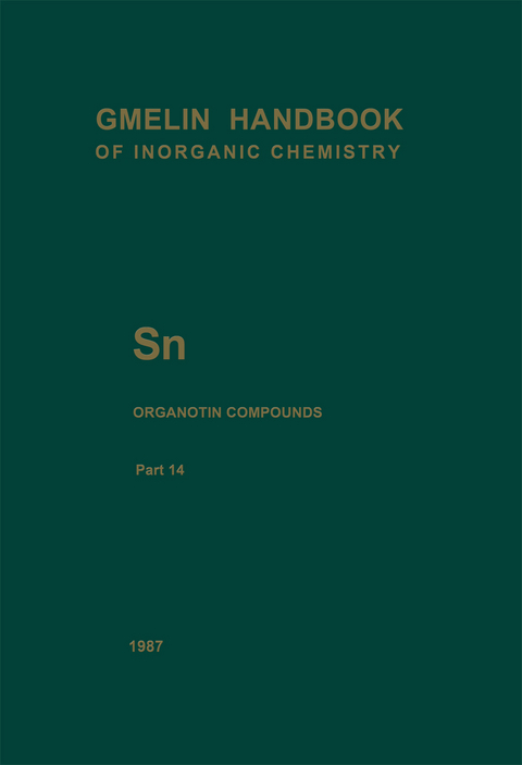 Sn Organotin Compounds - Herbert Schumann, Ingeborg Schumann