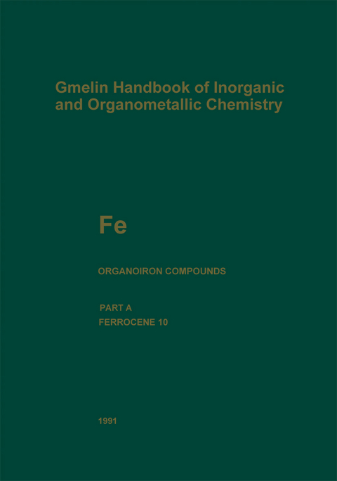 Fe Organoiron Compounds - Marianne Drößmar-Wolf