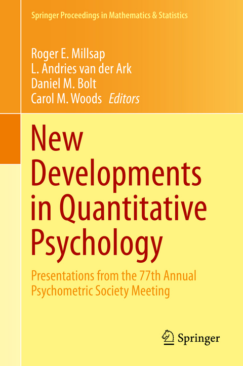 New Developments in Quantitative Psychology - 