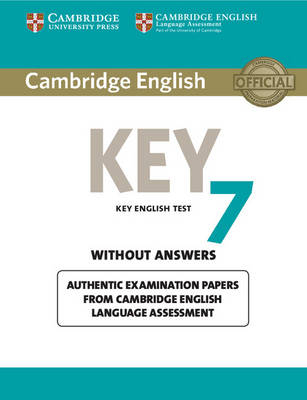 Cambridge English Key 7 Student's Book without Answers