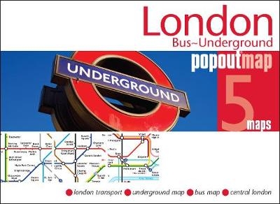 London Bus and Underground PopOut Map - 