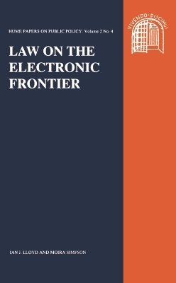 Law on the Electronic Frontier - Hector L. MacQueen, Margaret Simpson