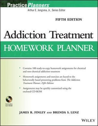 Addiction Treatment Homework Planner - James R. Finley, Brenda S. Lenz