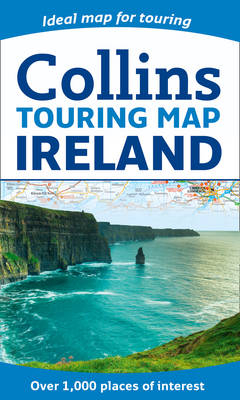 Ireland Touring Map -  Collins Maps