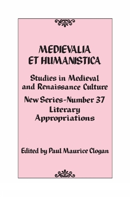 Medievalia et Humanistica, No. 37 - 