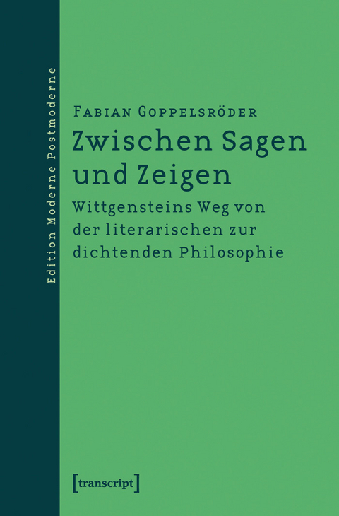 Zwischen Sagen und Zeigen -  Fabian Goppelsröder