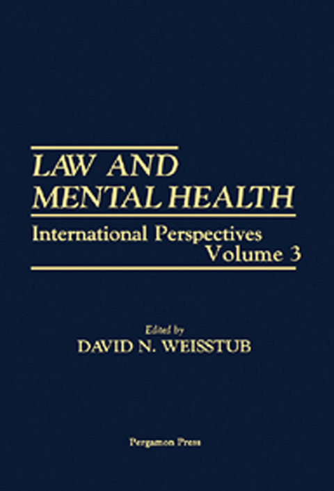 Law and Mental Health - 