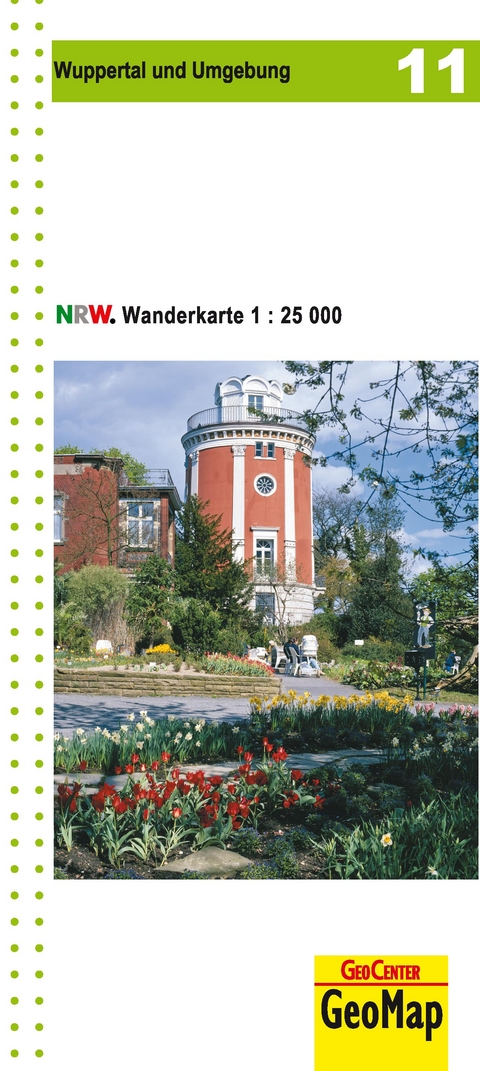 Wuppertal und Umgebung Blatt 11 Wanderkarte NRW