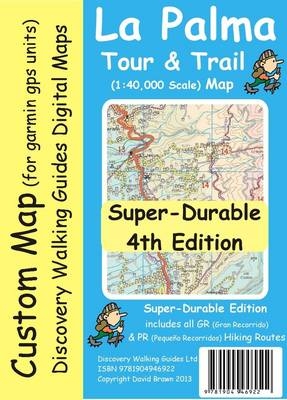 La Palma Tour & Trail Custom Map - David Brawn