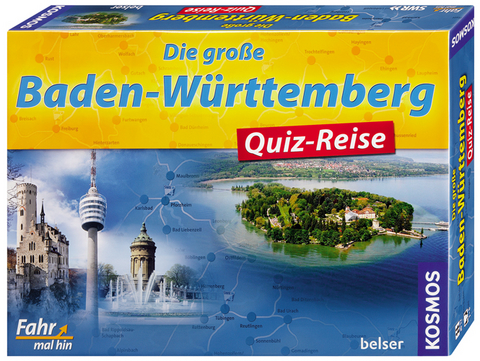 Die große Baden-Württemberg Quiz-Reise - Horst-Rainer Rösner