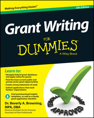 Grant Writing for Dummies, 5th Edition - Beverly A. Browning