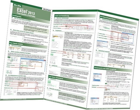 Wo&Wie: Excel 2013 - Pivot-Tabellen (PivotTable) - Inge Baumeister, Christian Bildner