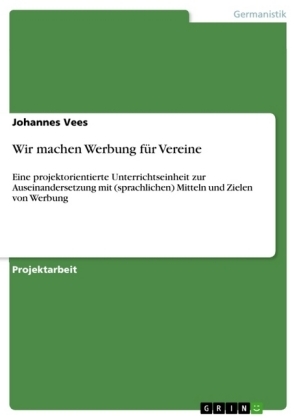 Wir machen Werbung fÃ¼r Vereine - Johannes Vees