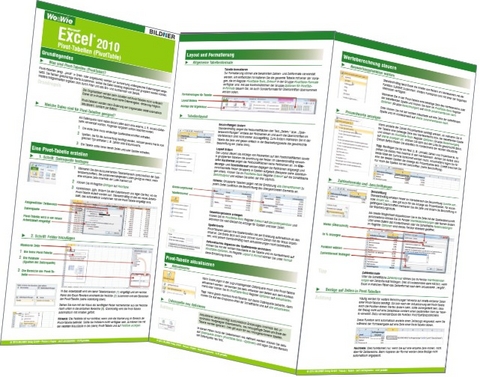 Wo&Wie: Excel 2010 - Pivot-Tabellen (PivotTable) - Inge Baumeister, Christian Bildner