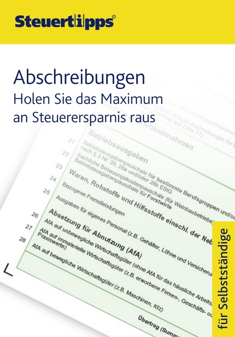 Abschreibungen -  Akademische Arbeitsgemeinschaft