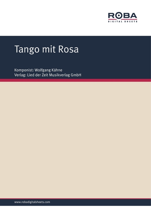 Tango mit Rosa - Wolfgang Kähne, Gerd Halbach