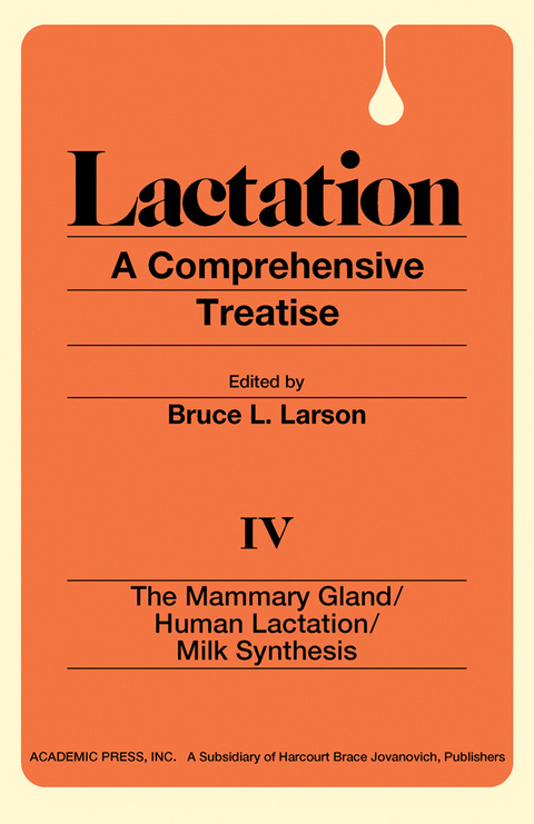 The Mammary Gland / Human Lactation / Milk Synthesis - 