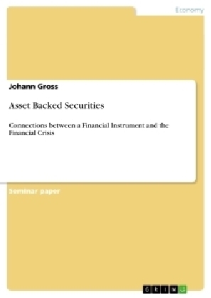 Asset Backed Securities - Johann Gross