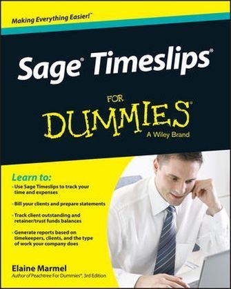 Sage Timeslips For Dummies - Elaine J. Marmel