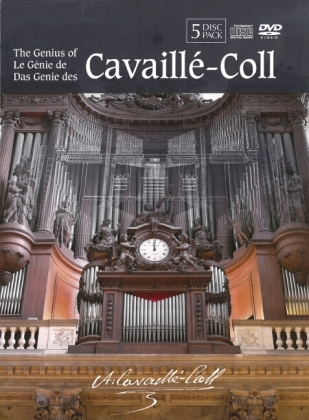 The Genius of Cavaillé-Coll, 5 DVDs