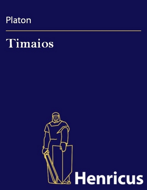 Timaios -  Platon