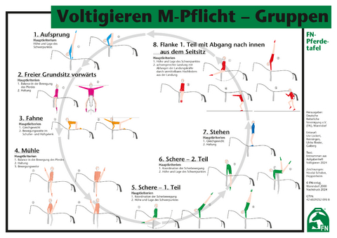 Voltigieren M-Pflicht-Gruppen - 