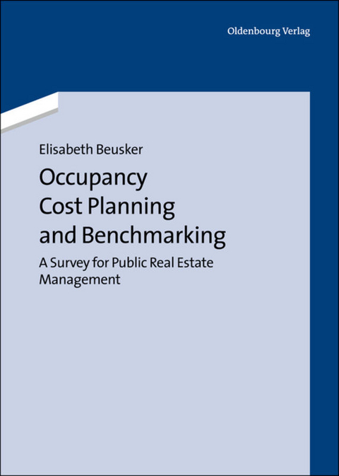 Occupancy Cost Planning and Benchmarking - Elisabeth Beusker