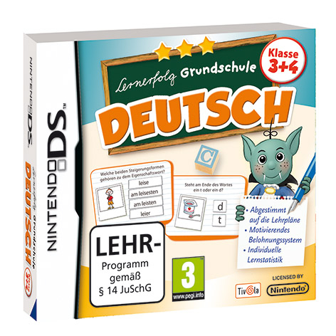 Lernerfolg Grundschule Deutsch 3.+ 4. Klasse, 1 Nintendo-DS-Spiel