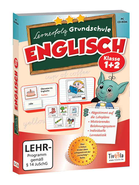 Lernerfolg Grundschule Englisch 1.+ 2. Klasse, 1 DVD-ROM