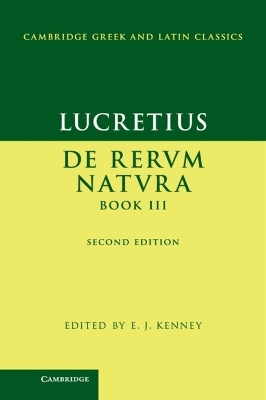 Lucretius: De Rerum NaturaBook III -  LUCRETIUS