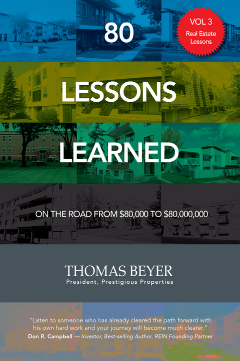 80 Lessons Learned - Volume III - Real Estate Lessons -  Thomas Beyer