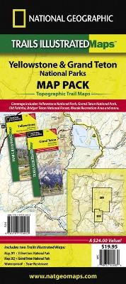 Yellowstone/grand Teton National Parks, Map Pack Bundle - National Geographic Maps