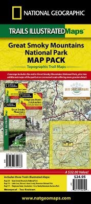 Great Smoky Mountains National Park, Map Pack Bundle - National Geographic Maps