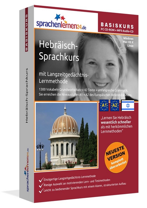 Sprachenlernen24.de Hebräisch-Basis-Sprachkurs