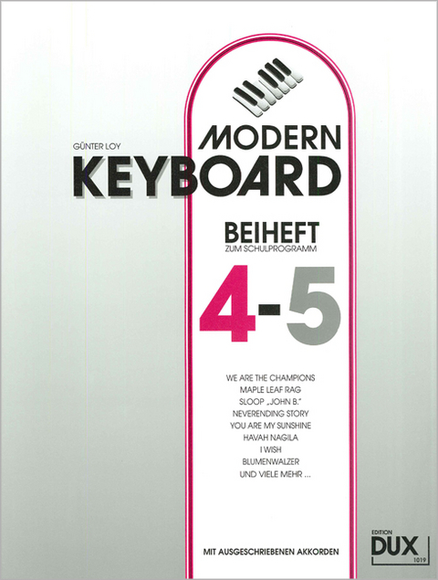 Modern Keyboard Beiheft 4-5 - 