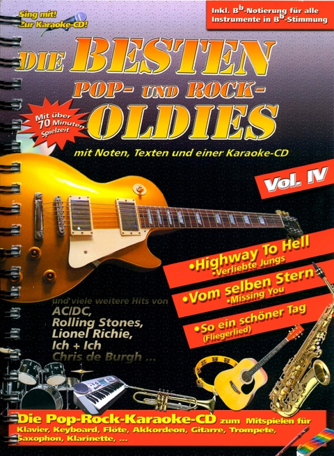 Die besten Pop, Rock Oldies, m. Audio-CD. Vol.4 - 