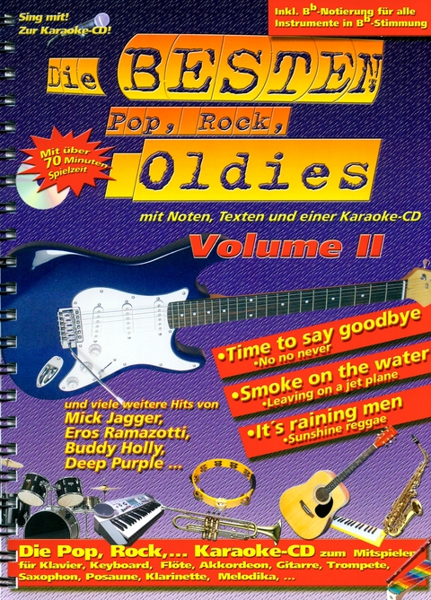 Die besten Pop, Rock Oldies, m. Audio-CD. Vol.2 - 