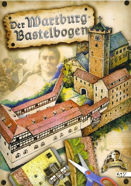 Der Wartburg-Bastelbogen - 