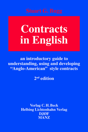 Contracts in English - Stuart G. Bugg