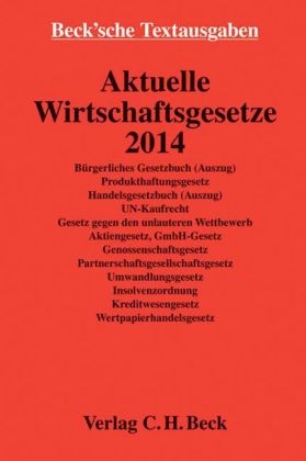 Aktuelle Wirtschaftsgesetze