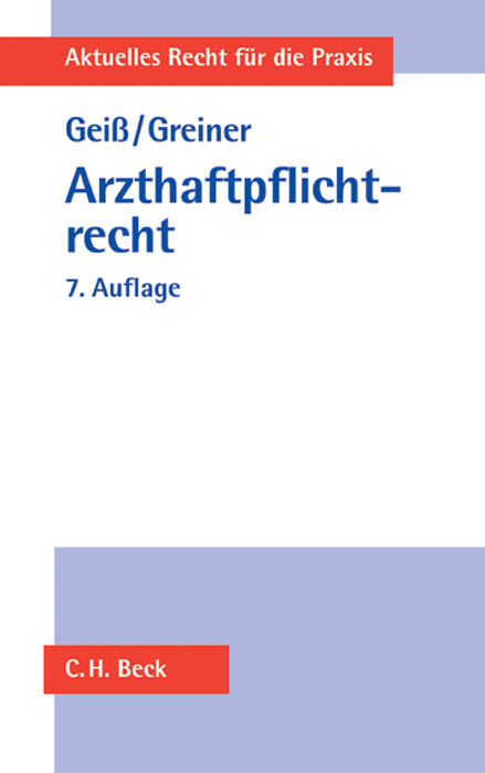 Arzthaftpflichtrecht