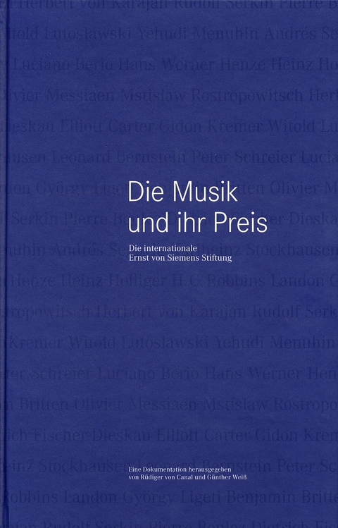 Die Musik und ihr Preis - 