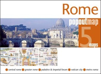 Rome PopOut Map - 